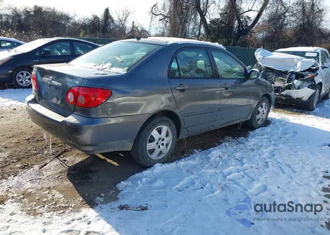 2005 Toyota Corolla Le z USA, uszkodzony, nr VIN 2T1BR30E35C483251